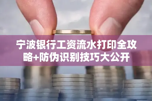 宁波银行工资流水打印全攻略+防伪识别技巧大公开
