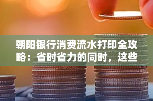 朝阳银行消费流水打印全攻略：省时省力的同时，这些坑别踩！
